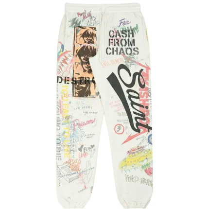Takashi Murakami x SAINT M×××××× Graff Sweatpant